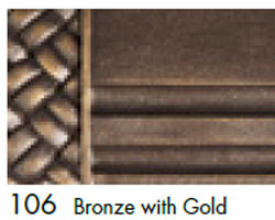 106 Bronze with Gold