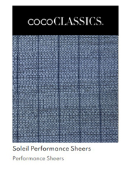 Soleil Performance Sheers Fabric