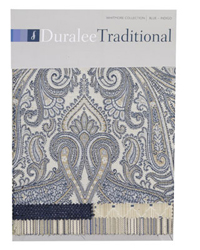 Whitmore Traditional Blue Indigo Duralee Fabrics