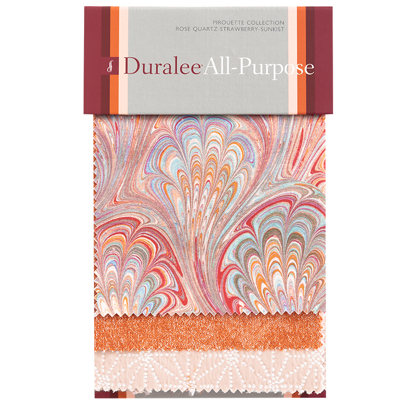 Pirouette All Purpose Rose Quartz Strawberry Sunkist Duralee Fabrics