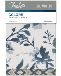 Shades Of Navy Charlotte Fabrics