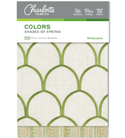 Shades Of Spring Fabric
