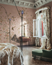 Sandberg Chinoiserie Garden Scalamandre Wallcovering