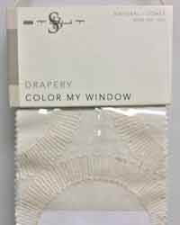 Color My Window Natural Toast Fabric