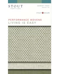 Living Is Easy Dewkist Aqua Stout Fabric