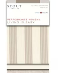 Living Is Easy Natural Mushroom Stout Fabric