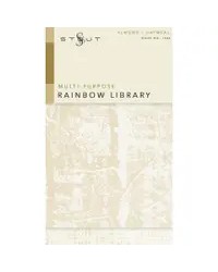 Rainbow Library Almond Granite Stout Fabric