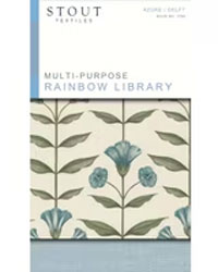 Rainbow Library Azure Delft Fabric Rainbow Library Azure Delft Fabric