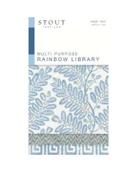 Rainbow Library Haze Sky Stout Fabric
