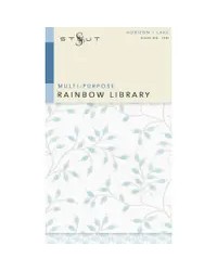 Rainbow Library Horizon Lake Stout Fabric