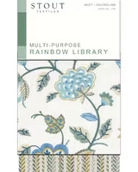 Rainbow Library Mist Shoreline Stout Fabric