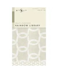 Rainbow Library Oatmeal Straw Stout Fabric