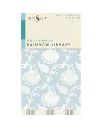 Rainbow Library Spray Shoreline Stout Fabric