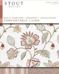 Comfortable Living Tearose Sorbet Stout Fabric