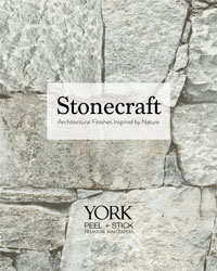 York Premium Peel + Stick Stonecraft York Wallcoverings