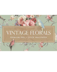 Vintage Florals York Wallcoverings Vintage Florals York Wallcoverings