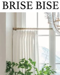 Brise Bise Brass Curtain Rods
