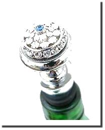 Bottle Stopper -  306-Crystal Stopper by   