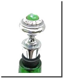 Peridot Bottle Stopper by   