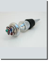 Jewel Crystal Bottle Stopper by   
