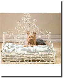 Old World Antique Scroll Pet Bed by   