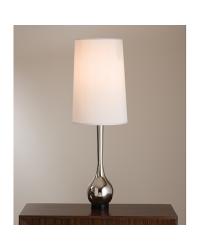 Bulb Vase Lamp - Nickel by   