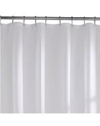 Standard 10 Gauge Vinyl Shower Curtain Liner Frosty by   