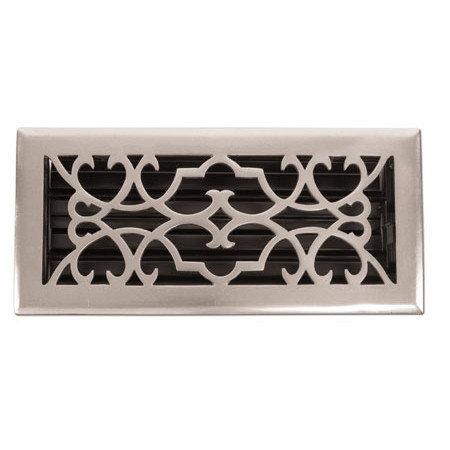 Victorian Pewter Floor Register Return Air Grill Accessories