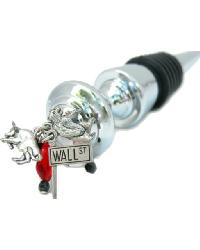 Wall Street Wine Stopper by   