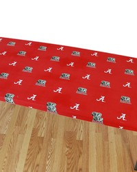 Alabama Crimson Tide 6 Table Cover  72 in  x 30 in  by   