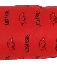 Arkansas Razorbacks Printed Body Pillow  20 in  x 60 in  by   