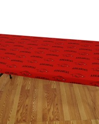 Arkansas Razorbacks 6 Table Cover  72 in  x 30 in  by   