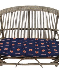 Auburn Tigers Settee Cushion by   