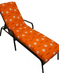 Clemson Tigers 3pc Chaise Lounge Cushion by   
