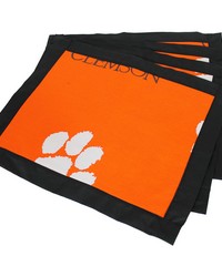 Clemson Tigers Placemat w Border Set  of 4 by   