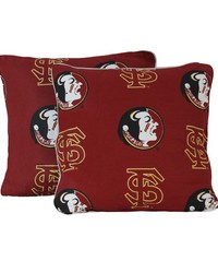 Florida State Seminoles 16 in  x 16 in  Decorative Pillow  Includes 2 Decorative Pillows by   