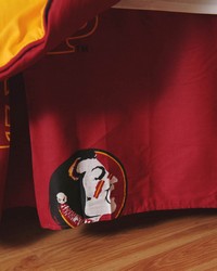 Florida State Seminoles Printed Dust Ruffle  King by   