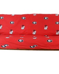Georgia Bulldogs Full Size 8 in. Futon Cover by   