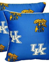 Kentucky Wildcats 16 in  x 16 in  Decorative Pillow  Includes 2 Decorative Pillows by   