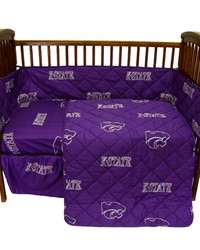 Kansas State Wildcats 5 piece Baby Crib Set by   