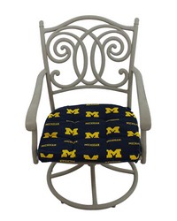Michigan Wolverines D Cushion 20 in  x 20 in  by   