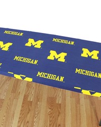Michigan Wolverines 6 Table Cover  72 in  x 30 in  by   