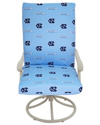North Carolina Tar Heels 2pc Chair Cushion by   
