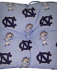 North Carolina Tar Heels Floor Pillow by   