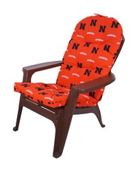 Nebraska Huskers Adirondack Cushion by   