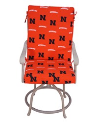 Nebraska Huskers 2pc Chair Cushion by   