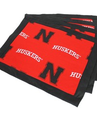 Nebraska Huskers Placemat w Border Set  of 4 by   