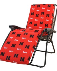 Nebraska Huskers Zero Gravity Chair Cushion 20x72x2 by   