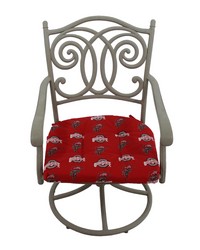 Ohio State Buckeyes D Cushion 20 in  x 20 in  by   