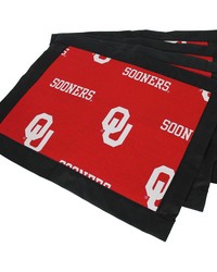Oklahoma Sooners Placemat w Border Set  of 4 by   